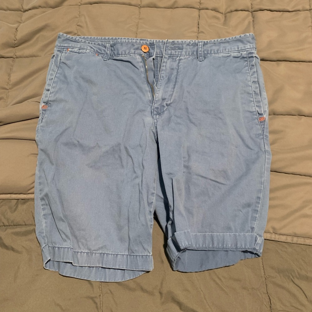 Tommy Bahama Blue Khaki Shorts